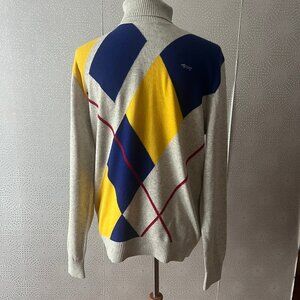 Louis Castel Unisex Beige Long Sleeve Turtleneck Pullover Sweater Size 100 US M